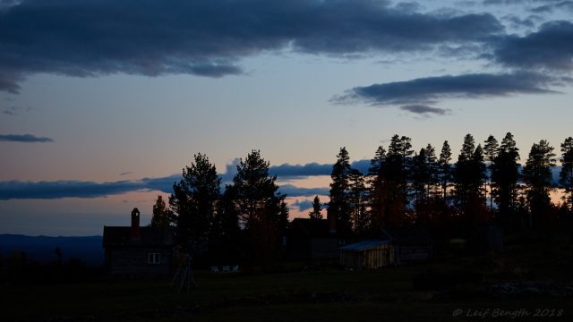 Strax eftr solnedgången...