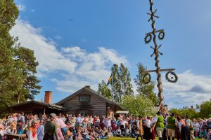 Midsommarfirande i Våmhus
