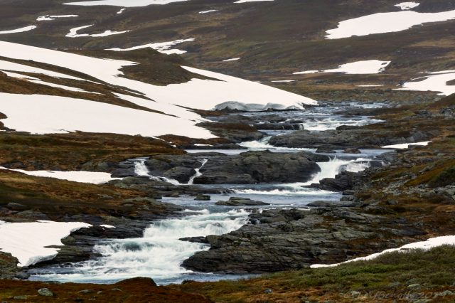 Fors i Gaavesjohke på kalfjället