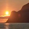 Mednattssol Mefjord, Senja
