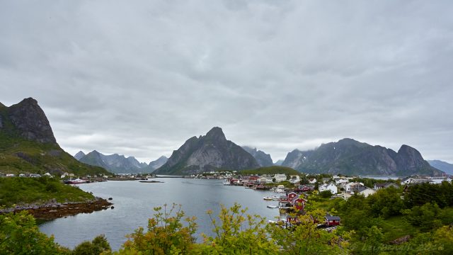 Reine, middag.