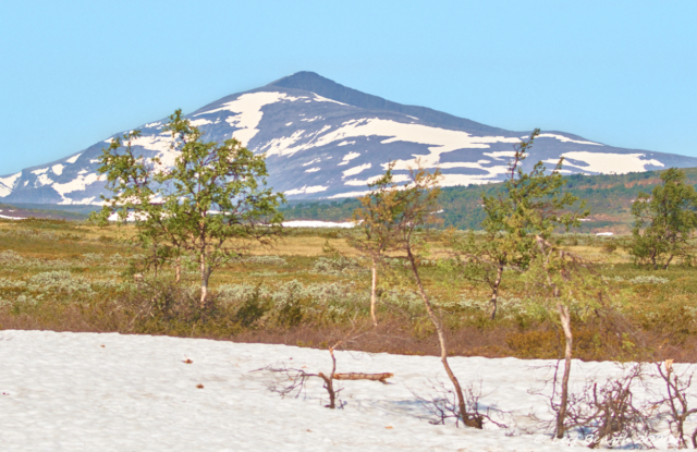 Helags från Flatruet (alt framkallning)
