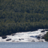 Ruonekgårttje faller ner i Sädvvajavrree