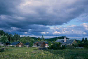 Augustikväll på vallen