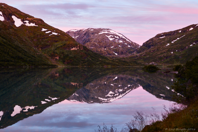 Sognefjellsvegen vid Böverdalen