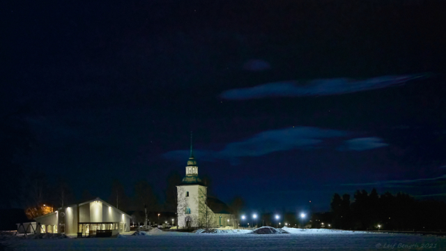 Våmhus församlingshem och kyrka