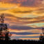 Solnedgång vid Kringelfjorden