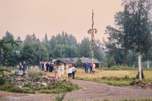 Majstångsresning i Näsberg