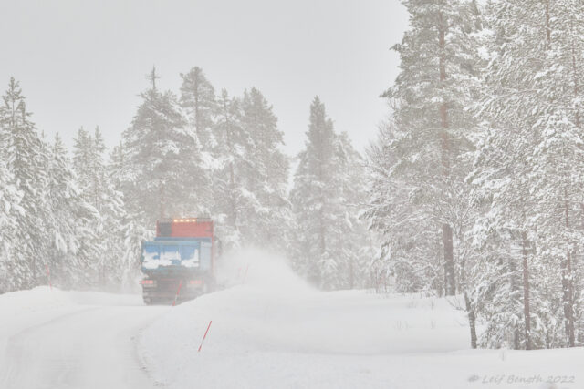 Snöplogning