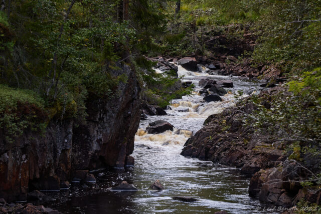 Över delen av Olingsugnet