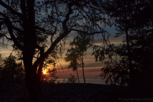 Sikhjälma sunset...