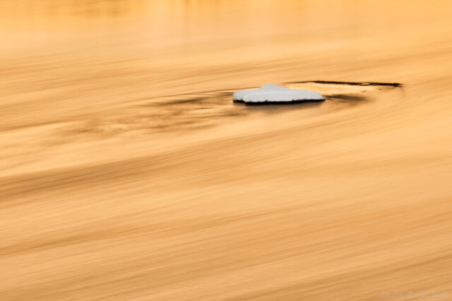 Solflöde i Dalälven...