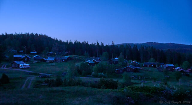 Näsberg i månens sken