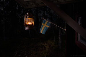 Kvällsljus på brokvist
