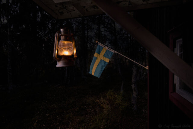Kvällsljus på brokvist