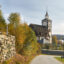 Känd kyrka i grannland