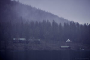Tidig morgon i Navardalen