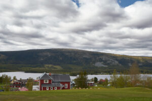 Klövsjö - utsikt från kyrkan