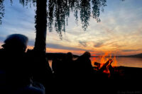 Skön solnedgång