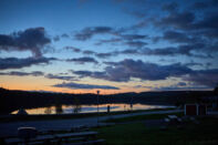 Solnedgång vid polcirkeln